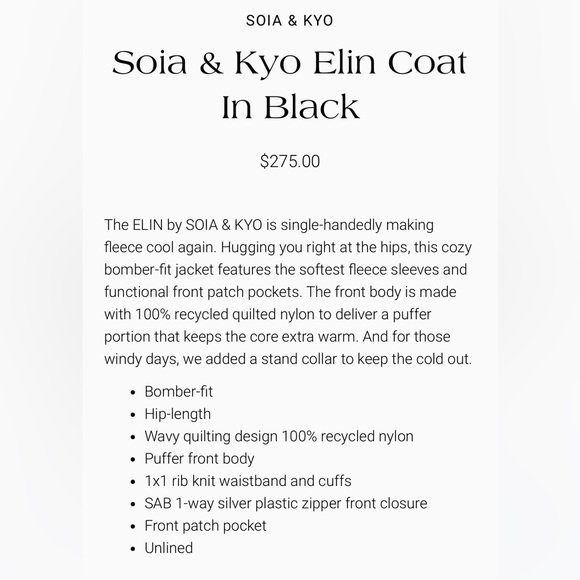 Soia & Kyo Elin jacket - Picture 9 of 9